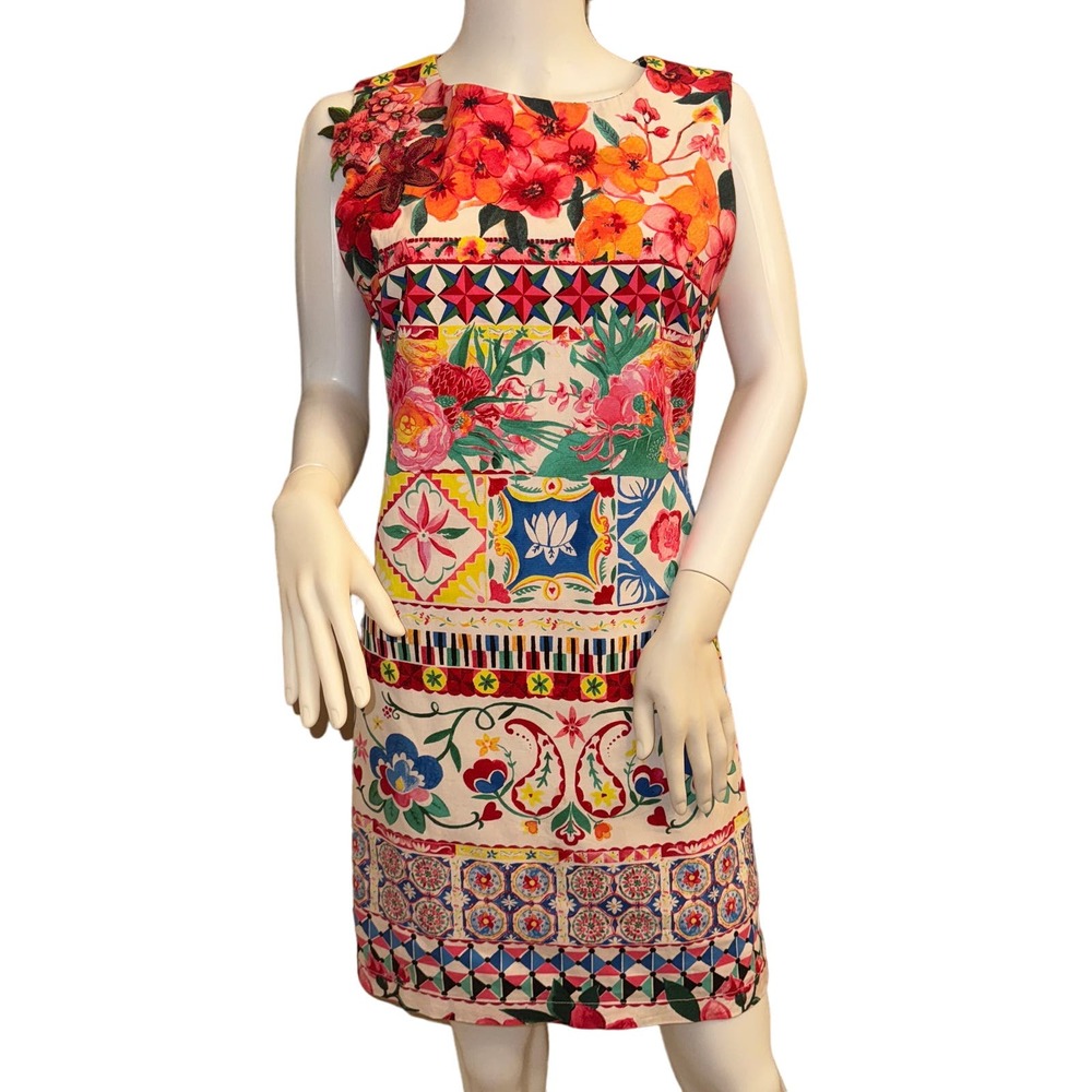 Desigual Angelina Floral Dress Size 14